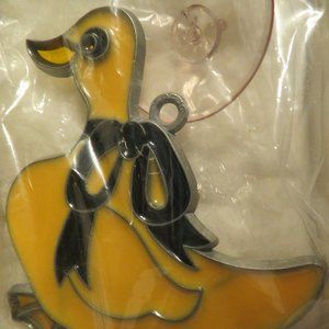 Vintage - Welcome Duck Suncatcher